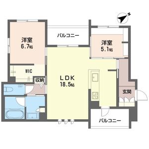 ＦＤＩ　Ｃａｓａ片瀬江の島Ⅰ 201号室