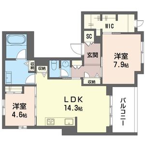ＦＤＩ　Ｃａｓａ片瀬江の島Ⅱ 401号室