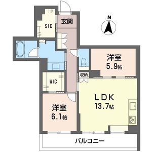 メゾンクラージュ海老名 302号室