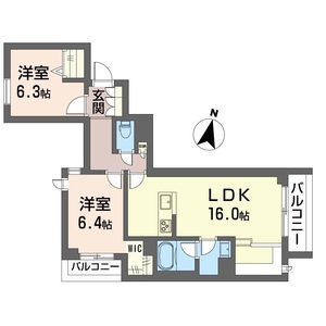 ラ　リノ 201号室