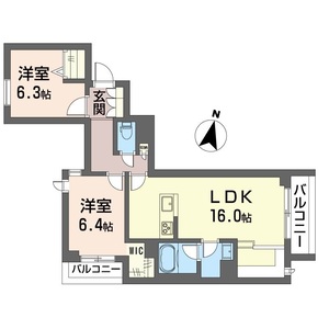 ラ　リノ 301号室
