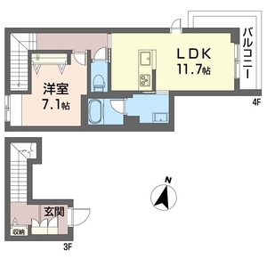 ラ　リノ 305号室
