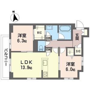 プレミアス大船 203号室