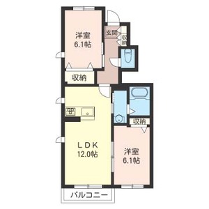サジテール 102号室