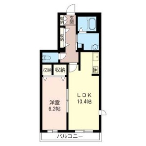 フローラ　Ⅴ 101号室