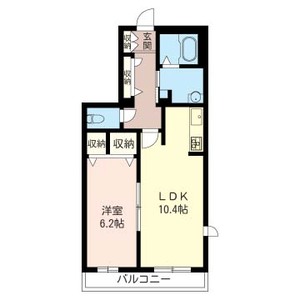 フローラ　Ⅴ 201号室