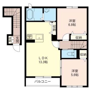 コートリベーラ　Ⅰ 202号室