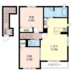 コートリベーラ　Ⅰ 203号室