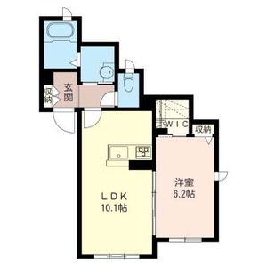 Ｒｅｓｉｄｅｎｃｅ　ＦＵＺＩＭＩ　Ⅲ 102号室