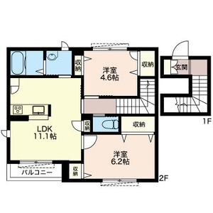 Ｃａｓｔｌｅ　Ｆｏｒｅｎａ 203号室