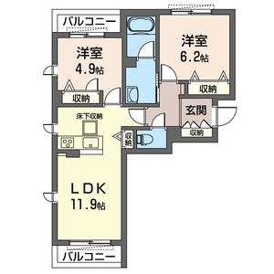 ラ・ヴィエルジュ　Ⅱ 103号室