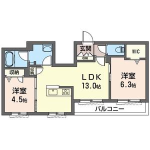 ラ・ヴィエルジュ　Ⅱ 302号室