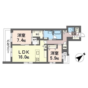 ラヴィベール　都筑 301号室