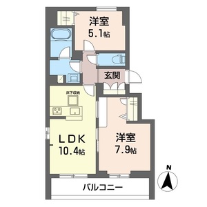 コンフォーザ 102号室