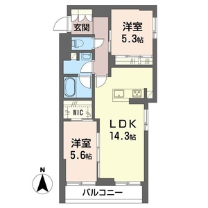 クリスフォート 301号室