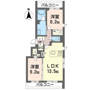 ベイヒルズ三ツ沢 202号室