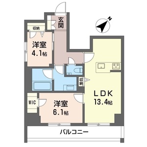 クラルテ羽沢横浜国大 301号室