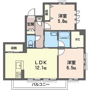 ヴァンベール　Ⅱ 201号室