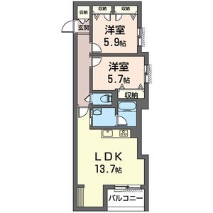 プレステージ柏陽　Ａ 301号室