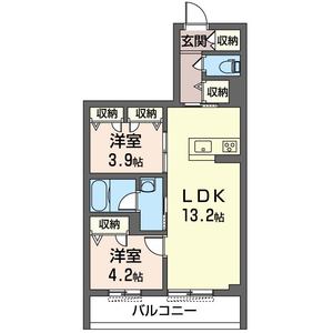 プレステージ柏陽　Ａ 302号室