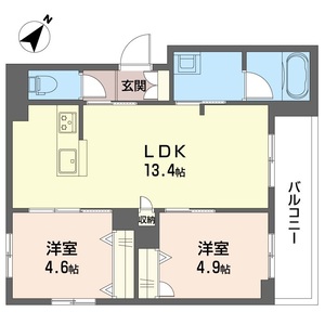 プリエボヌール 302号室