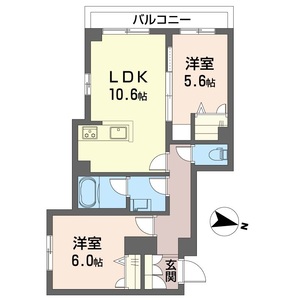 バンクサワーⅡ 201号室