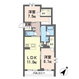 バンクサワーⅠ 201号室