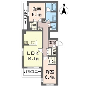 ヒルズスカイガーデン 102号室