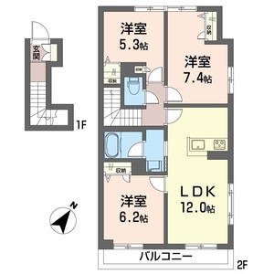シャーメゾン原宿 201号室