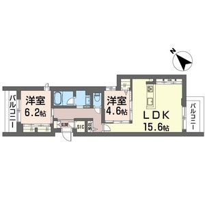 コンティキュール熊之堂 201号室