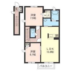 ガーデンフィールド　Ａ 201号室