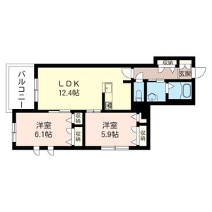 ラディーチェ 401号室