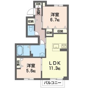 メゾン　アグリス 102号-6