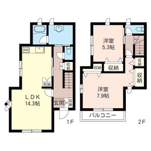 リヴェール白鳥 1号室