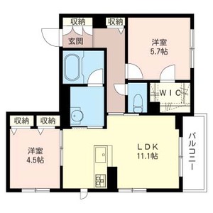 プログレス新ゆり 302号室