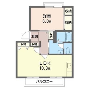 ＣＡＬＭＬＹ　ＣＯＵＲＴ 203号室