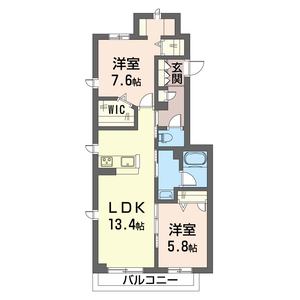 ラヴィール・ポタジェⅡ 202号室