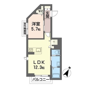 ルシエル東林間 202号室
