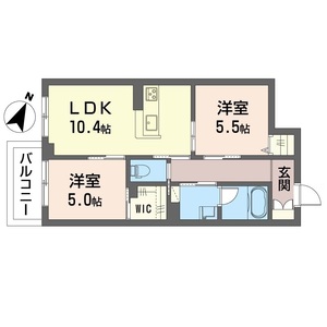 トロワベルテュ 205号室