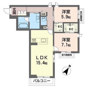 ル・ヴァンヴェール 201号室