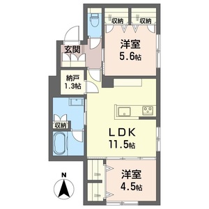 ポルタフォルトゥーナ 101号室