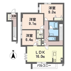 ポルタフォルトゥーナ 202号室