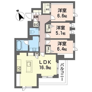 Ｆａｍ橋本 201号室