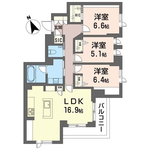 Ｆａｍ橋本 301号室