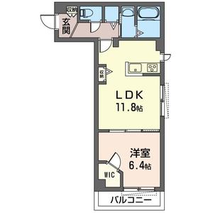 Ｇｒａｎ　Ｌａ　ｖｉｅ　ｂｅｌｌｅ 205号室