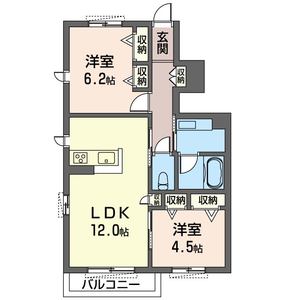 シャ－メゾンこすもす 102号室