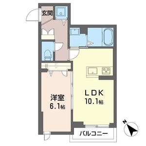 グラン　セラヴィ 202号室