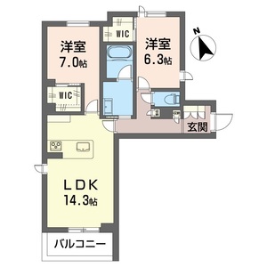 プエンテ　アルト 203号室