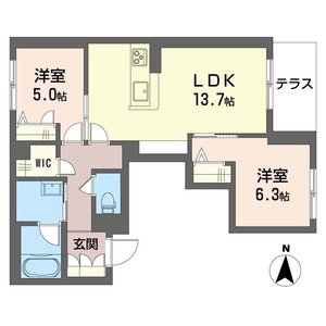 リビリエーヌⅠ 102号室