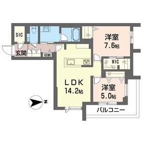 プレヴィア　レジデンス 405号室